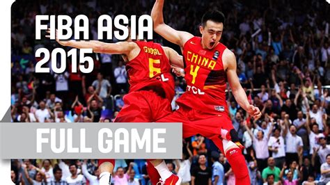 Full Games // 2015 FIBA Asia Championship .